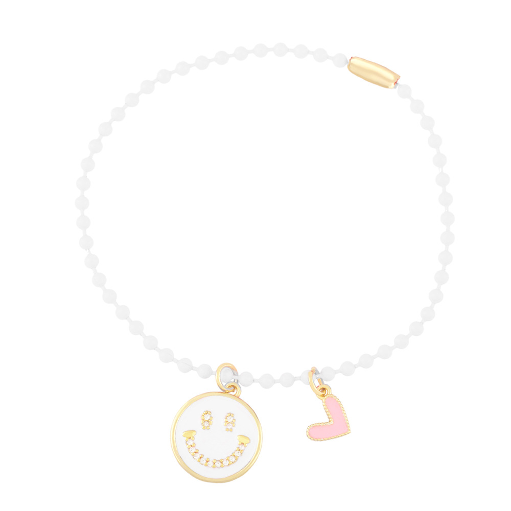 Bracelet Émoticône Smiley Amour Design De Niche display picture 4