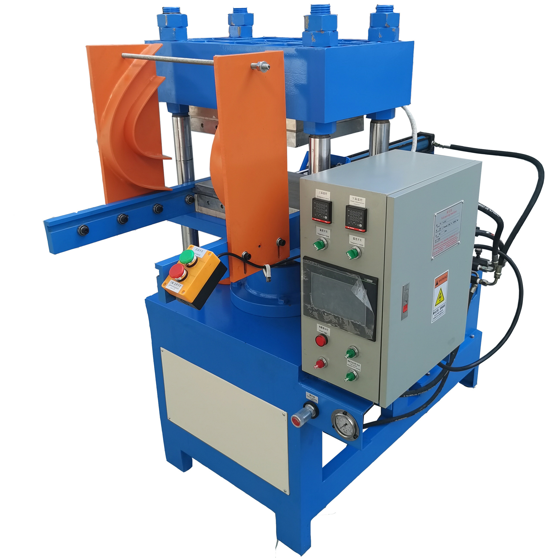 供应硫化机滑板真空硅胶硫化机前顶自动滑板硫化机