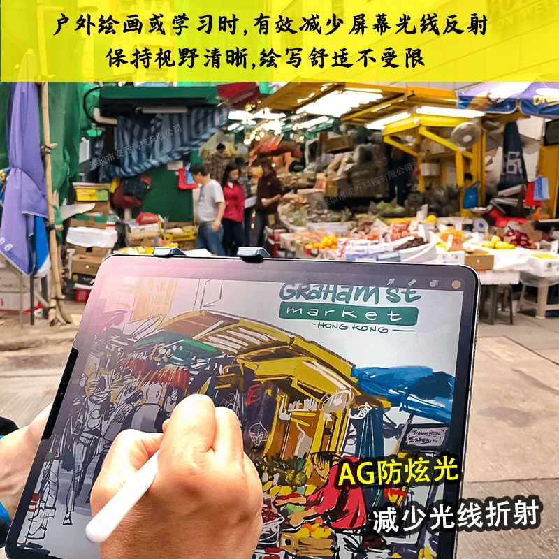 Высококачественная японская Ken Special Paper Paper Film Write Painting Film Paper Sensing Film подходит для iPad 11-дюймов 10.9