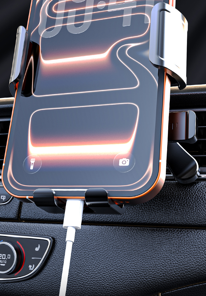 New Model Factory Direct Sale Adjustable Multifunctional Car Navigation Gadget with Gravity Sensing Car Phone Holder