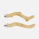 Parrot bird station rod natural dragon wood perch rod solid wood bending station rod station roller station bar molars supplies wholesale