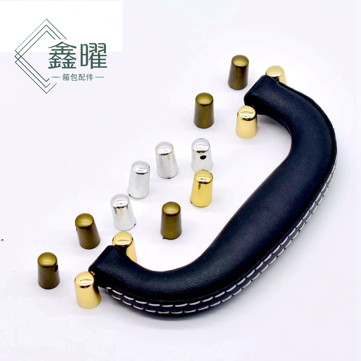 Direct selling Wine Leatherwear Handle high-grade Prepuce handle Plastic Handle Leatherwear Imitation leather Luggage and luggage handle