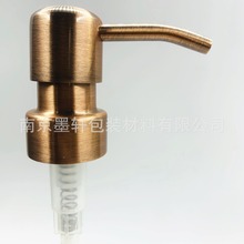 304不锈钢红古色闪黑泡沫喷头 按压泵头洗手液泡沫喷头 包装配件