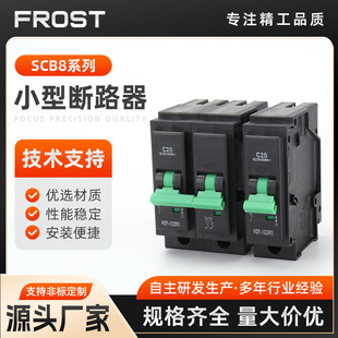 Scb8 Household Circuit Breaker Small Circuit Breaker Miniature Air Switch Home Improvement Equipment Electrical Safety Protection