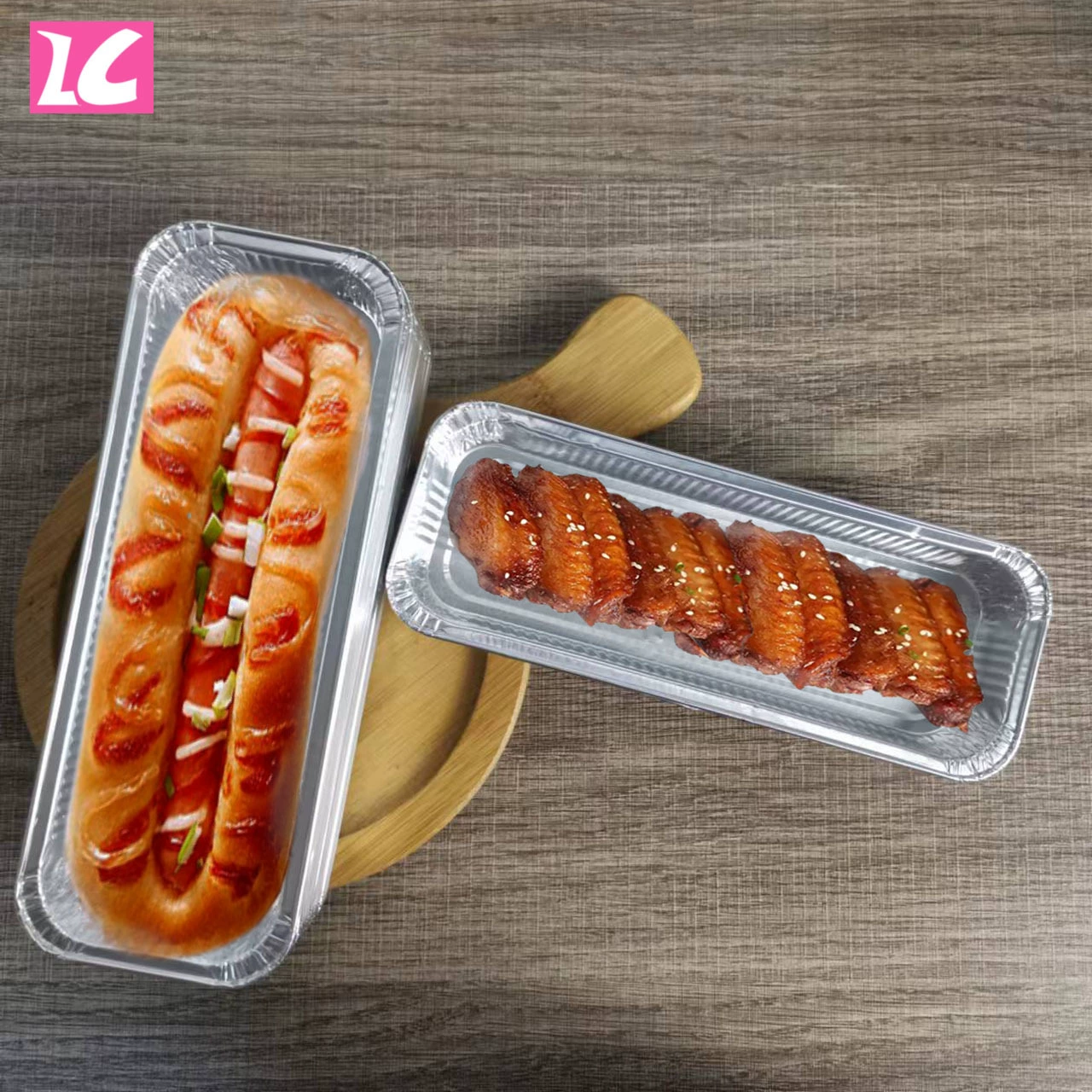 Держатель Алюминиевой Фольги Гусеница Одноразовый Лоток Оловянной Бумаги Коробка Олова Бумажная Прямоугольная Форма Для Торта Хлеба Печь