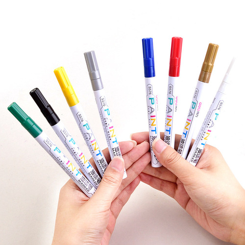Wholesale Deli S576 paint marker marker tire pen graffiti pen marker pen touch-up pen highlighter pen