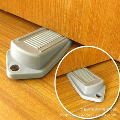 W Dudu Bear children Protective Equipment Windbreak Gate resistance Door Bottom security Doorstop baby rubber Clamps the hand Door stopper