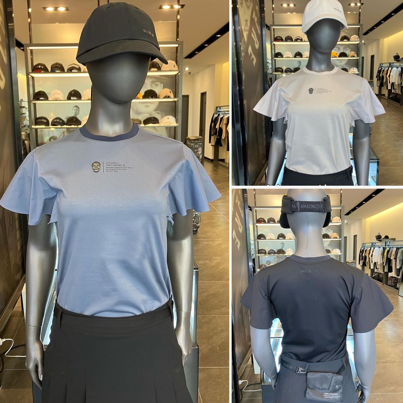 Korean Golf Women's Clothing 2024 Summer New Short-Sleeved T-Shirt Women's Quick-Drying Breathable Sports Tops Half-Sleeved Golf Uniforms