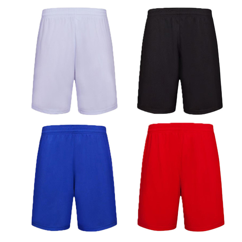 New Breathable and Comfortable Youth Pocket Shorts for Men and Women, Quick-Drying Football Running Training Shorts 8812
