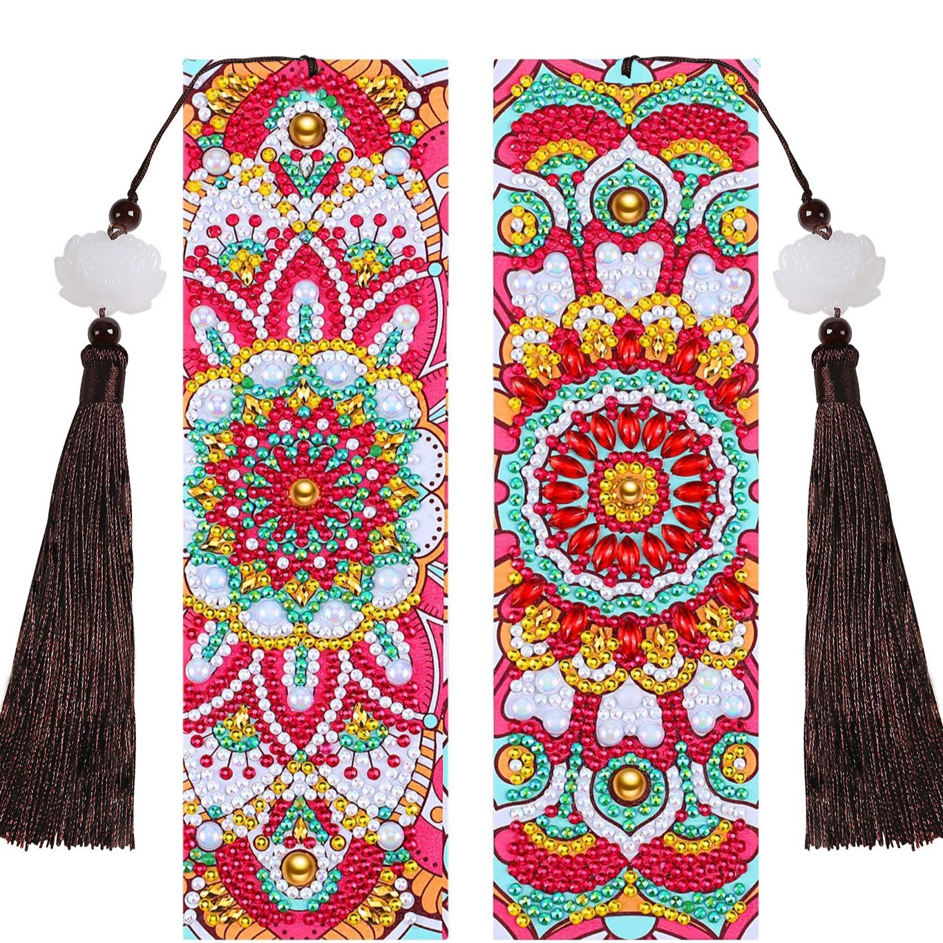 Diamante DIY dibujo de marcadores derivados de diamante mandala 5D punto bordado de diamante decoración de cuero bordado