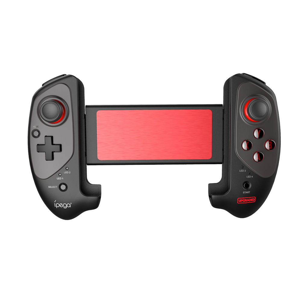 PG9083S murciélago rojo inalámbrico Bluetooth juego de estiramiento Mango para Android IOS conexión directa GamePad