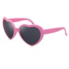 Cute universal fashionable sunglasses for adults, glasses heart-shaped