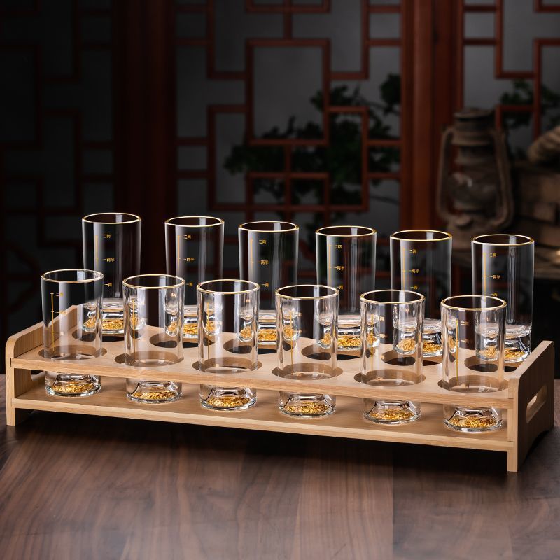 금박 + 12개입 0.1kg컵 + 대나무 스탠드 -