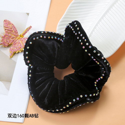 2024 Autumn/Winter Women's Elegant Hair Accessories Trendy Hair Ties Simple Everyday Wear Purple Accents Hairband