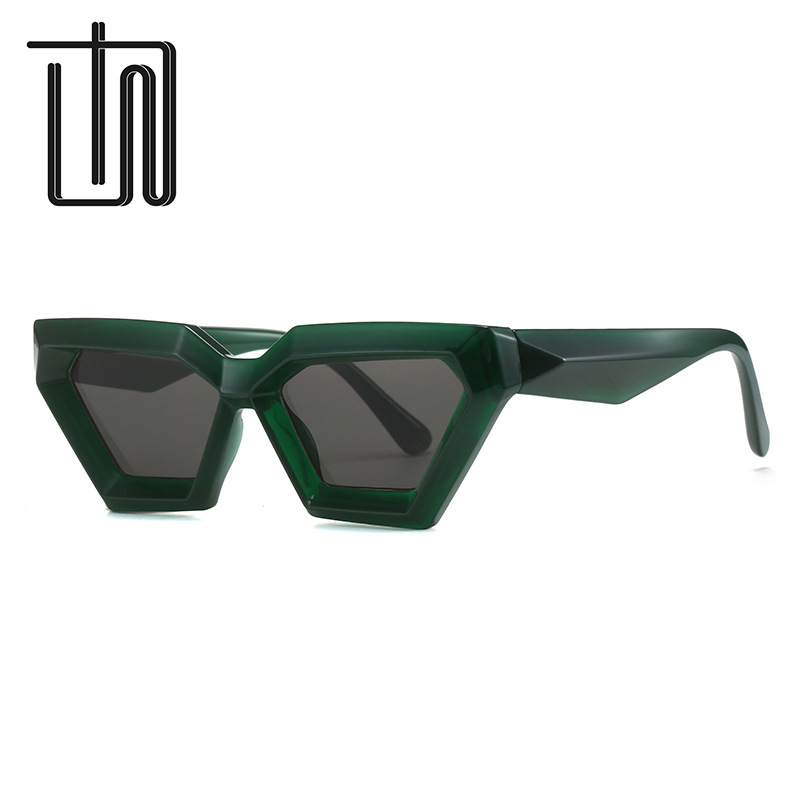 新款欧美加厚方框遮阳镜 4079 个性潮流墨镜防晒太阳眼镜跨境批发|ms