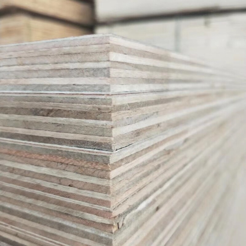 Professional production of E1 technology Wood flat furniture board plywood furniture board JAS certification Europe and America