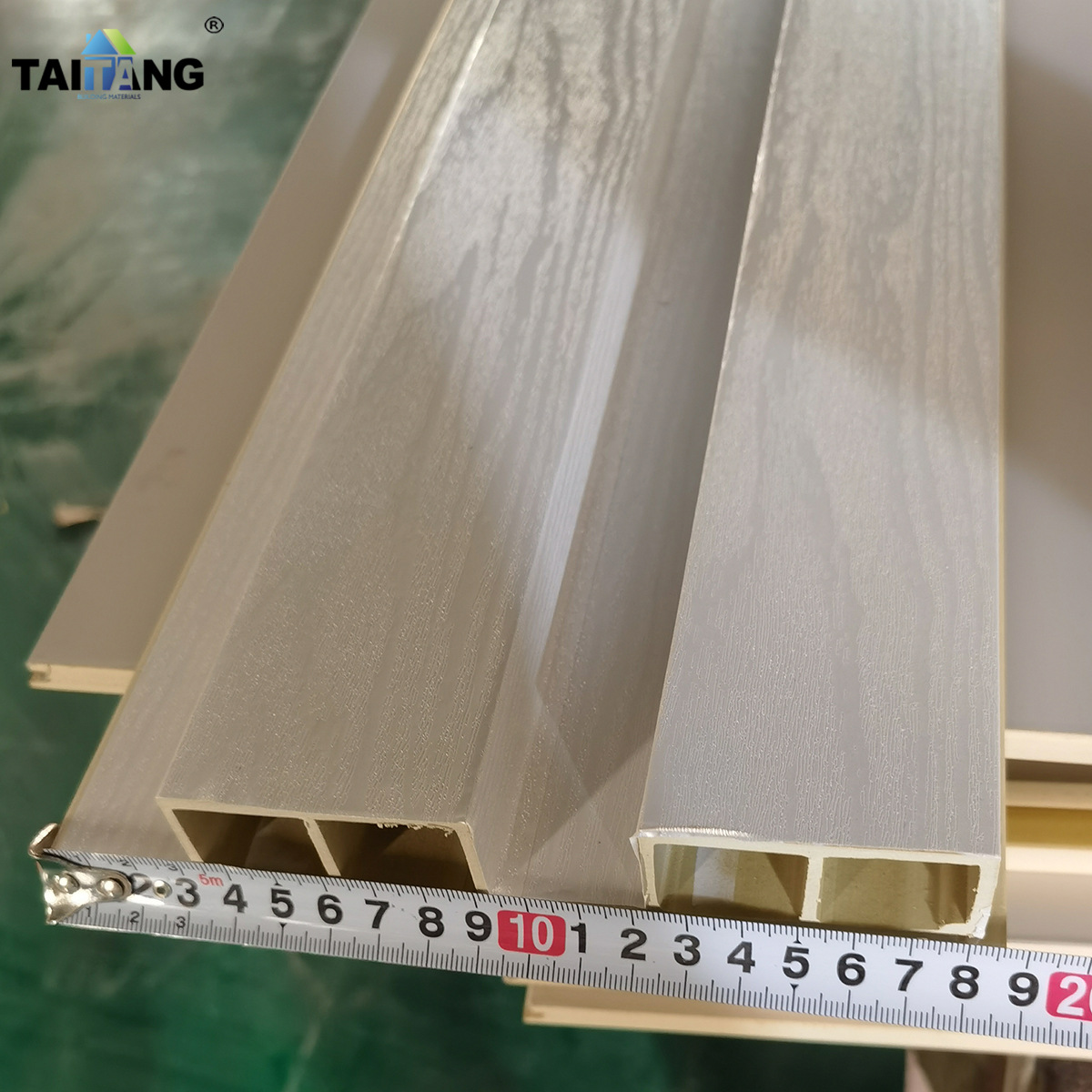 Rejilla de madera ecológica Gran Muralla Tablero decorativo de techo de pared 159WPC Tablero de pared pequeño 150
