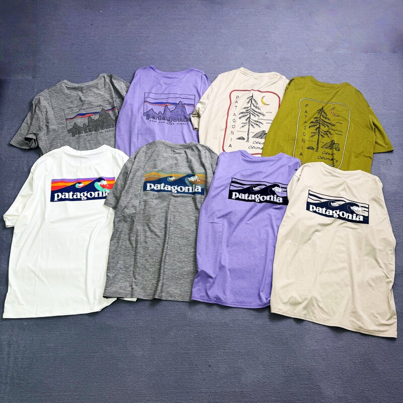 High-Quality American Version of Pata C1 Quick-Drying T-Shirt for Men and Women, Outdoor Sports, Cycling, Fitness, Mountain Climbing, Pata Sea Wave Short-Sleeved Shirt