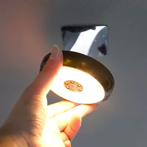 Magnetic ceiling installation car reading light LED car lighting emergency light wiring-free universal magnetic suction