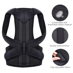 Amazon posture correction strap for adult shoulder back strap for men and women invisible hunchback straightening strap factory wholesale