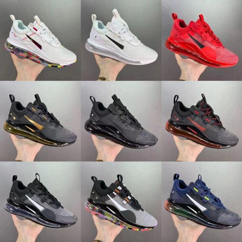 Putian Shoes 2023 New Air Max720 Full Palm Air Cushion Running Shoes Men's and Women's Casual Mesh Lightweight Sports Shoes
