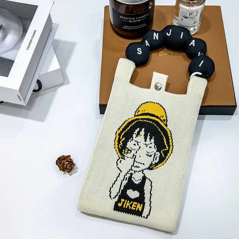 К knitted linen bag - нет, translation: Вязаная льняная сумка, набор, подарок на день рождения в ярких цветах с милыми животными и забавными рисунками