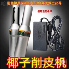 甘蔗土茯苓皮剥皮菠萝刮鱼鳞椰子电动去皮刨刮冬瓜南瓜削皮机芋头
