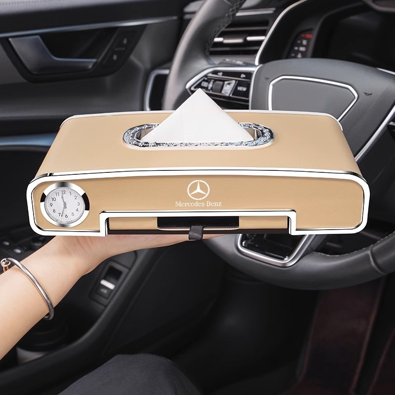 L5Uベンツ車載ティッシュケースe級e300A級C級glc260/GLE/ティッシュ自動車用品内装|undefined