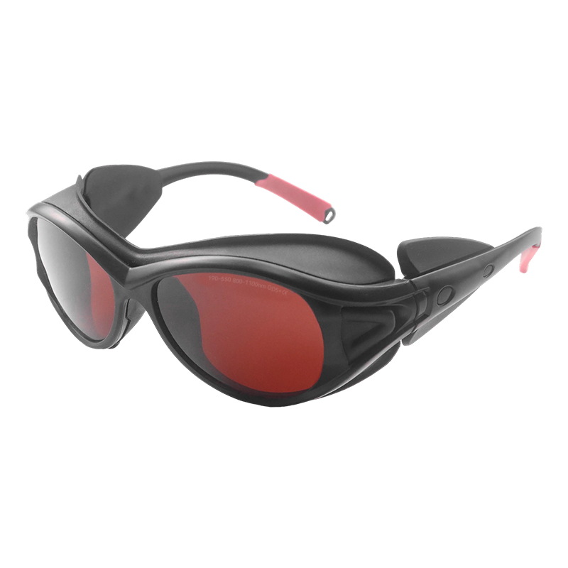 Gafas de protección láser antiluz verde luz roja picosegundo láser anti532 1064nm protección laboral para hombres y mujeres gafas láser image 7