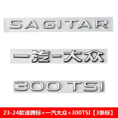 300 TSI, modified rear – Car logo - standard-23-25300tsi