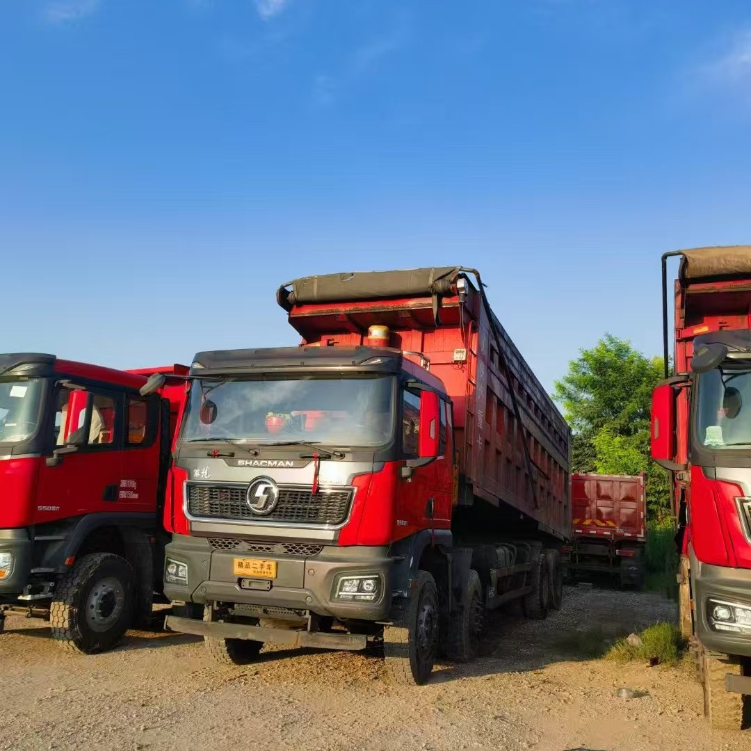 Used Sinotruk Dump Truck for Sale, Rear Eight-Wheel Dump Engineering Vehicle, Used Rear-Turn Howo Dump Export Vehicle