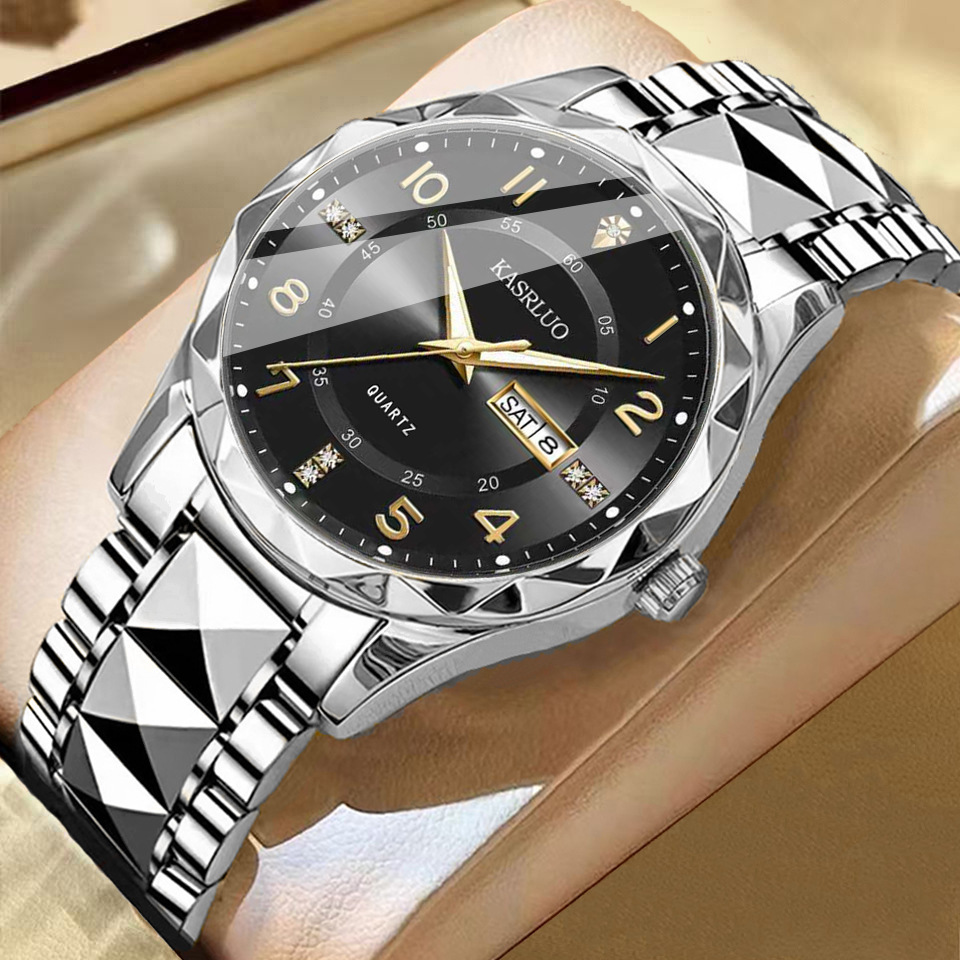 Mechanical Wristwatch For Men With Dual Calendar And Luminous Dial_voghion.com