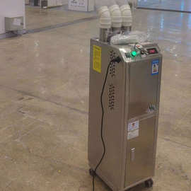 智能人员通道防疫雾化消毒机 超声波雾化加湿机器 消毒机规格图片