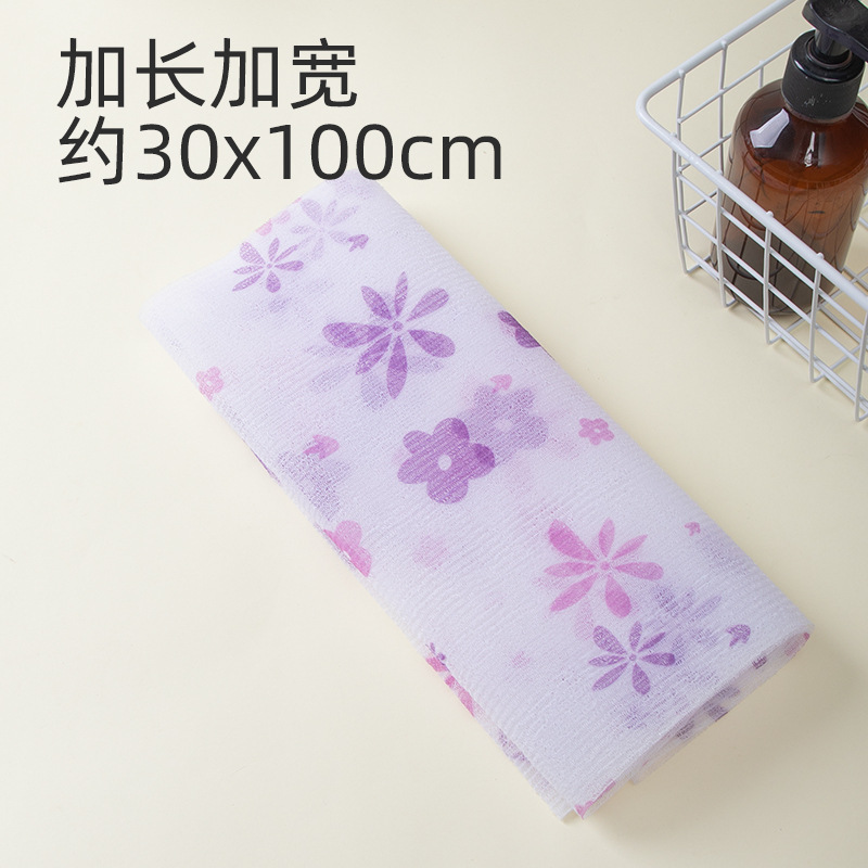 韓国風プリントバスタオル、小花柄、背中洗いタオル、入浴用品、泡立てバスタオル、サウナタオル、魔法のタオル|undefined