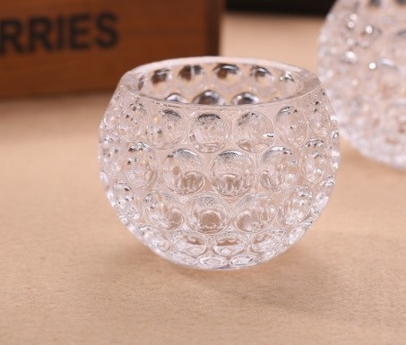 Candelabro de bola de lunares