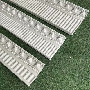 New Tiger Head Washboard Integrated Line Gypsum French Ceiling Ceiling Combination Line Wavy Line European Corner Line Shape