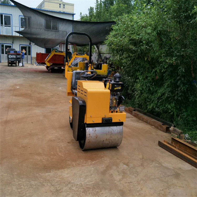 Fabricante de 5 toneladas SDBM5000 construcción de ingeniería tipo rodillo de acero doble rodillo pequeño