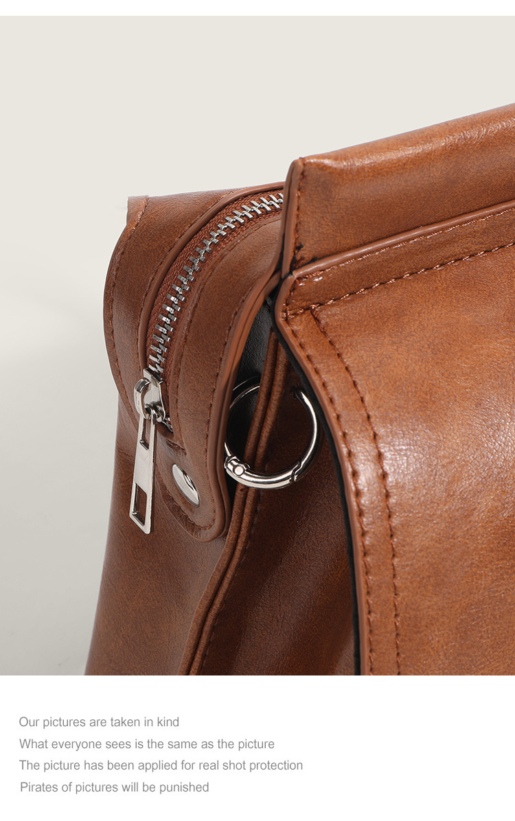 New Women's Bag Fashionable Versatile European and American Retro Foreign Trade Texture Versatile One Shoulder Crossbody Handheld Tote Bag_voghion.com