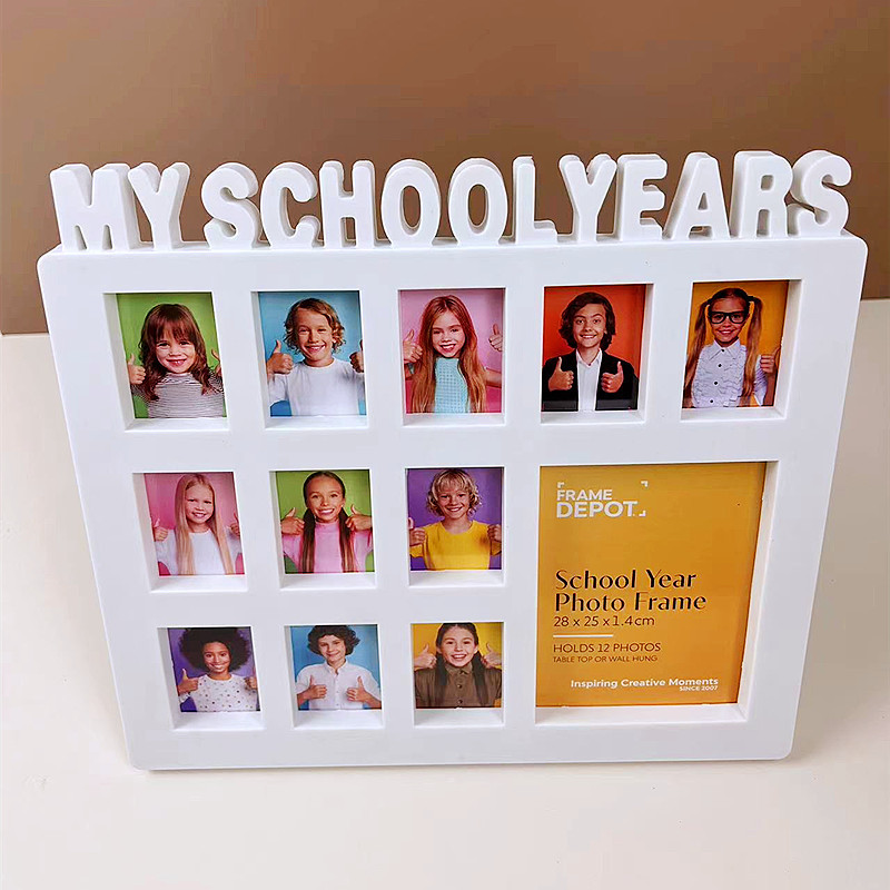 myschoolyears school record student growth photo frame PVC plastic integrated photo frame cross-border factory wholesale