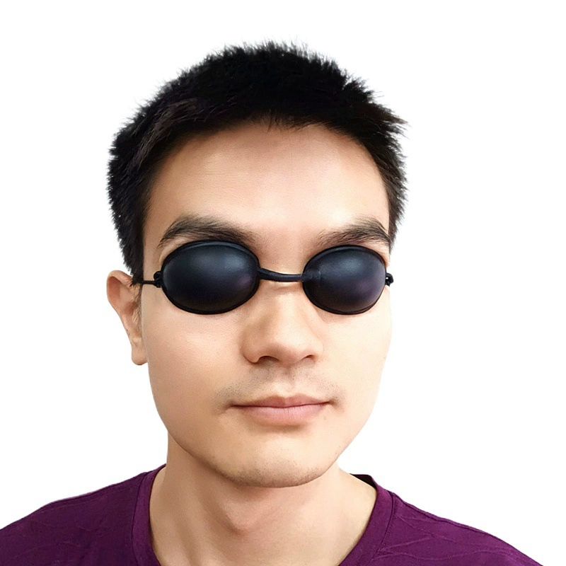 Оптовая OPT эпиляция лазерная затенение силиконовая маска для глаз IPL косметический инструмент спектрометр защитная маска для глаз УФ-защита