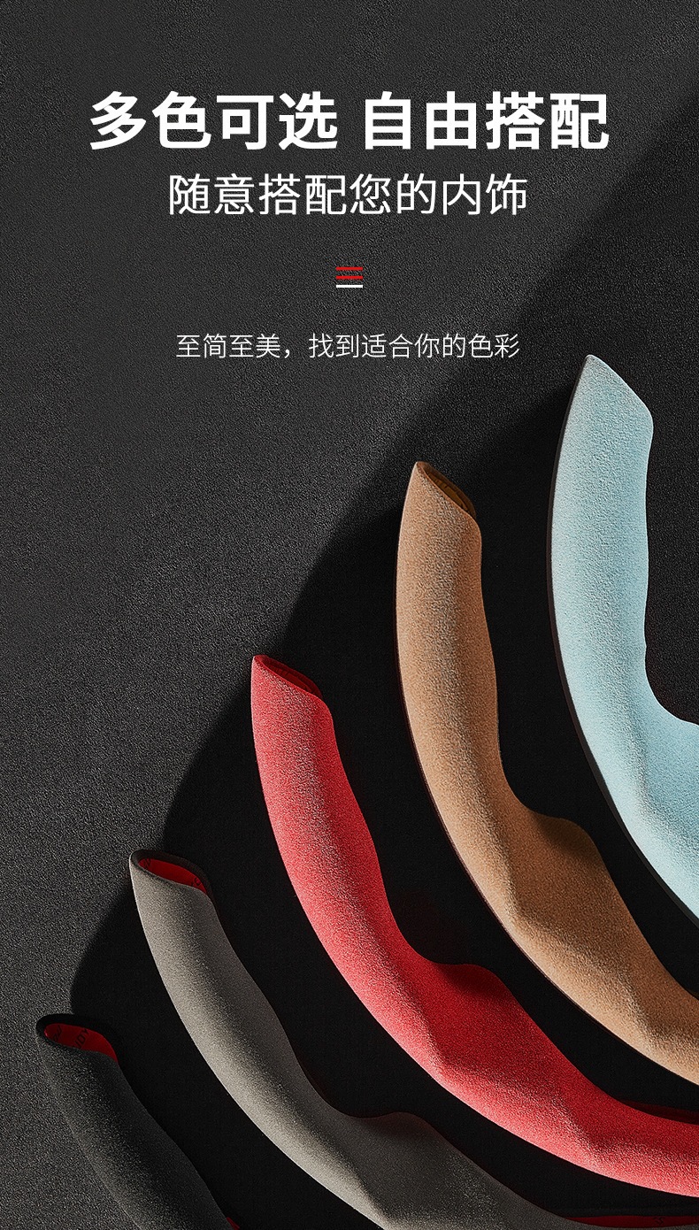 Suitable for the new Tesla Model 3 Y suede carbon fiber steering wheel cover, special steering wheel cover