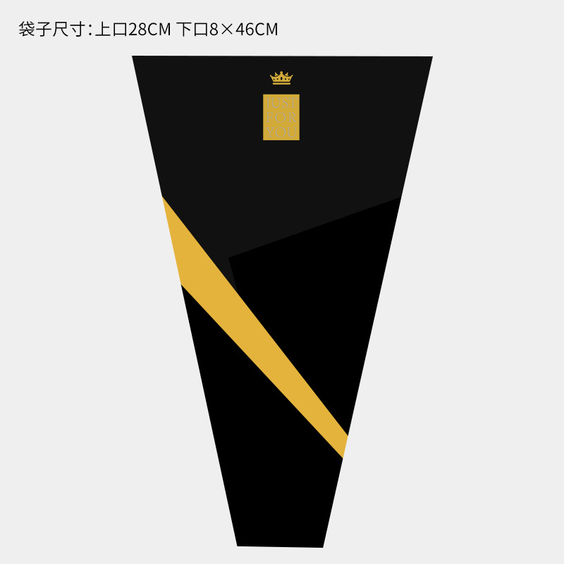 Huaxi nueva corona bolsas múltiples bolsas de rosas bolsas de ramas floristas floristas materiales de embalaje de flores