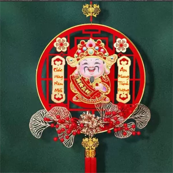 [插花财神越南字38尺寸]