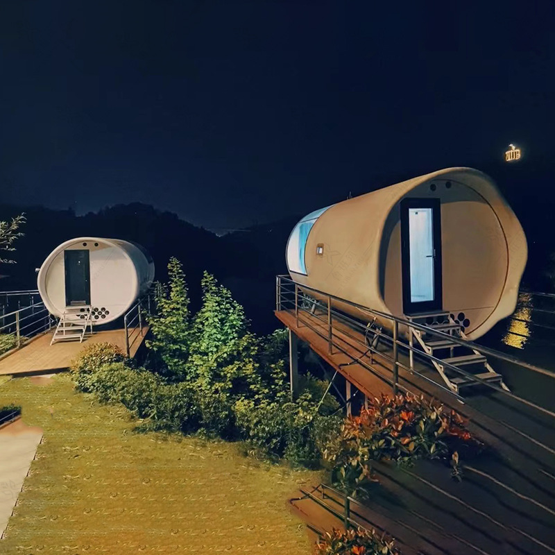 Contenedor creativo almacén tecnológico característica Apple cabina residencial ensamblado característica casa de contenedor de aleación de aluminio