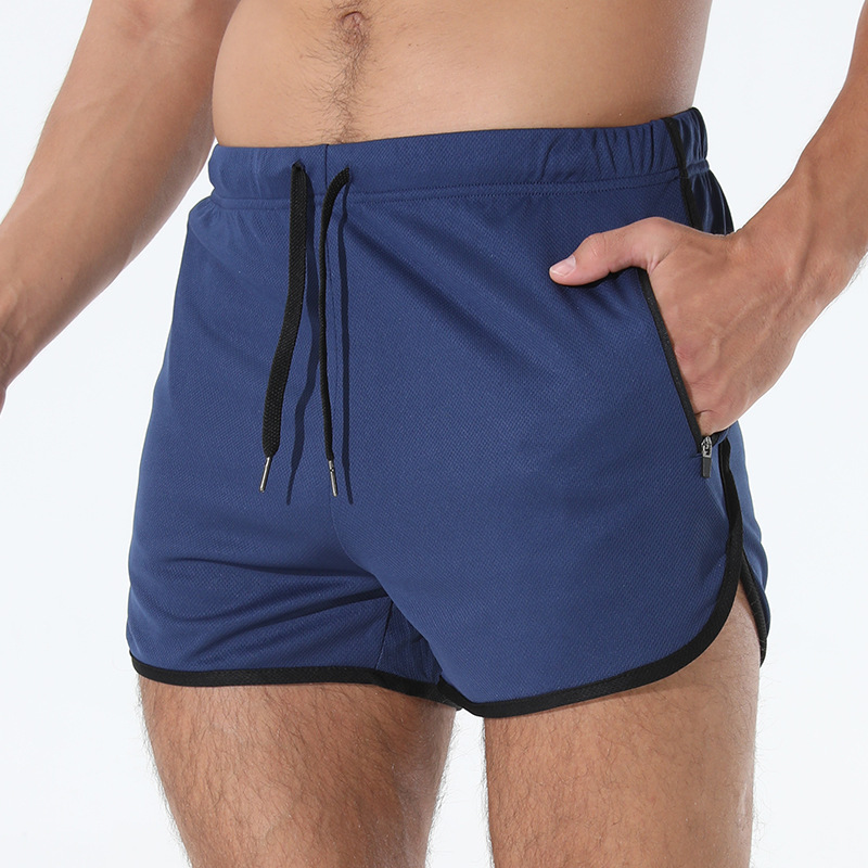 Fitness Desert Men's Running Three-Point Shorts Fitness Quick-Drying Exercise Zipper Flap Pocket Pants Bird's Eye Shorts Cross-Border Large Size Fitness Desert Men's Running Three-Point Shorts Fitness Quick-Drying Exercise Zipper Flap Pocket Pants Bird's Eye Shorts Cross-Border Large Size