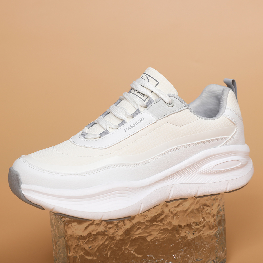 2025 nuevos zapatos de hombre de suela gruesa transfronteriza otoño e invierno moda casual ligero tendencia deportes de hombre correr zapatos de hombre