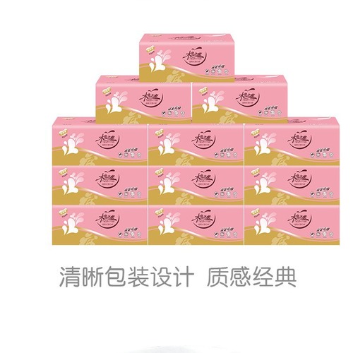 Factory Wholesale 2020 New Arrival Facial Tissues 40 Packs Tissue Box Family Pack 4-Layer Napkins Toilet Paper