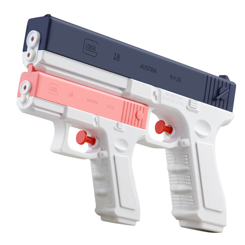 Glock water gun toy children's press cartoon mother-in-law water gun electric burst water gun water toy wholesale