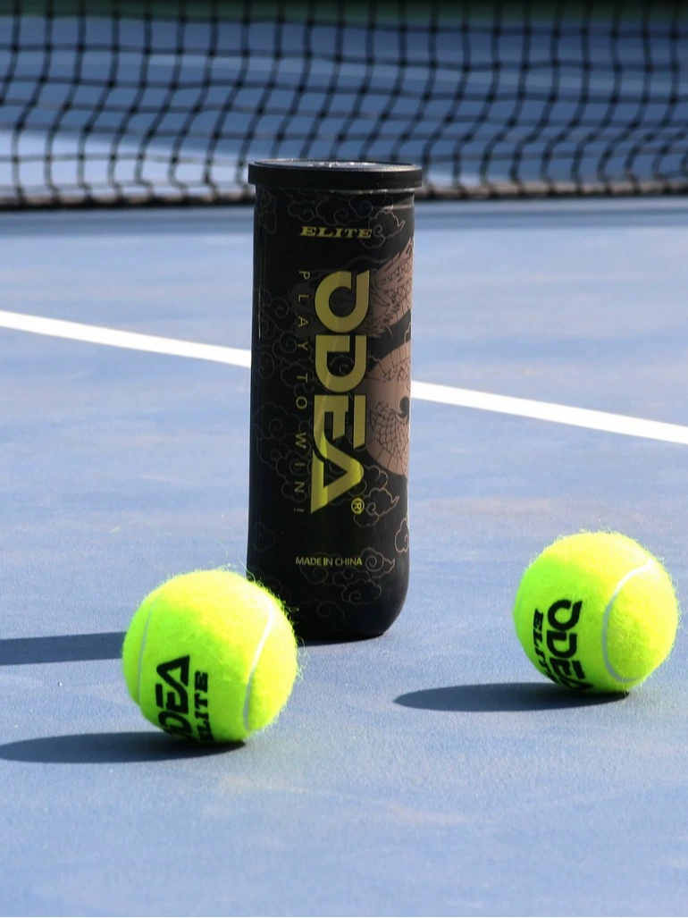 Профессиональный тренировочный теннис ODEA ODEA Elite Tennis Elite Tennis с высоким давлением - возврат, тигровый узор, консервированный