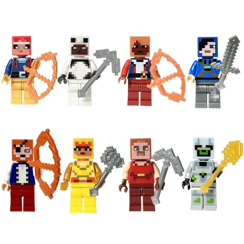 Minecraft 8 models + weapon E model
